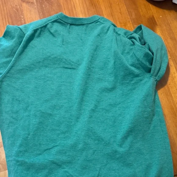 Brooks Brothers Teal V-Neck Sweater - Picture 3 of 5